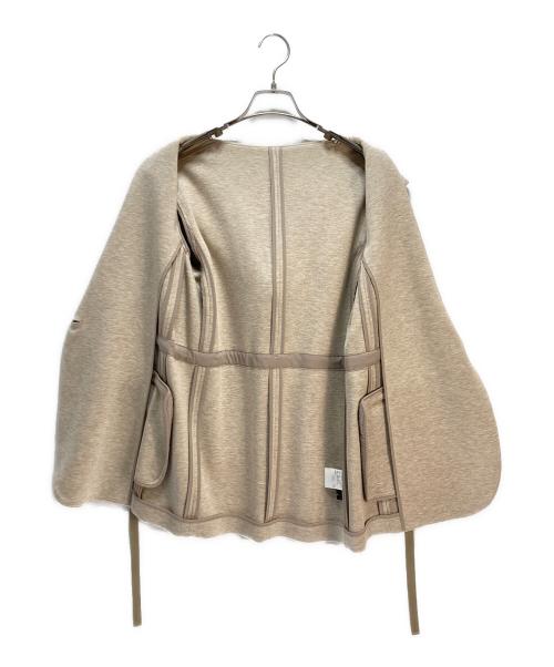 theory（セオリー）theory (セオリー) theory（セオリー）22AW DOUBLE KNIT LT N HOODED DRAPE JK アイボリー サイズ:Pの古着・服飾アイテム