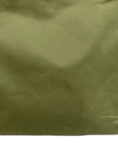 PRADA（プラダ）PRADA (プラダ) PRADA ロゴプレート ハンドバッグ グリーンの古着・服飾アイテム