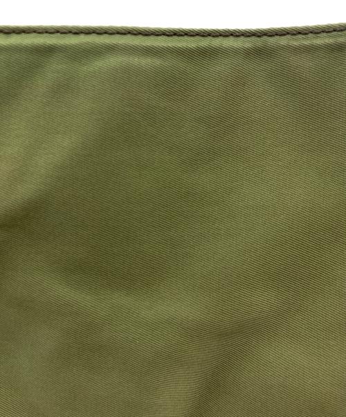 PRADA（プラダ）PRADA (プラダ) PRADA ロゴプレート ハンドバッグ グリーンの古着・服飾アイテム