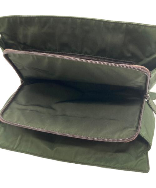 PRADA（プラダ）PRADA (プラダ) PRADA クリアハンドル ハンドバッグ オリーブの古着・服飾アイテム