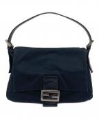FENDIフェンディ）の古着「FENDI マンマバケット ショルダーバッグ」｜ブラック