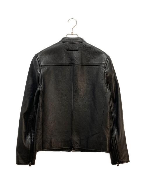 COACH（コーチ）COACH (コーチ) COACH シングルライダースジャケット ブラック サイズ:Sの古着・服飾アイテム