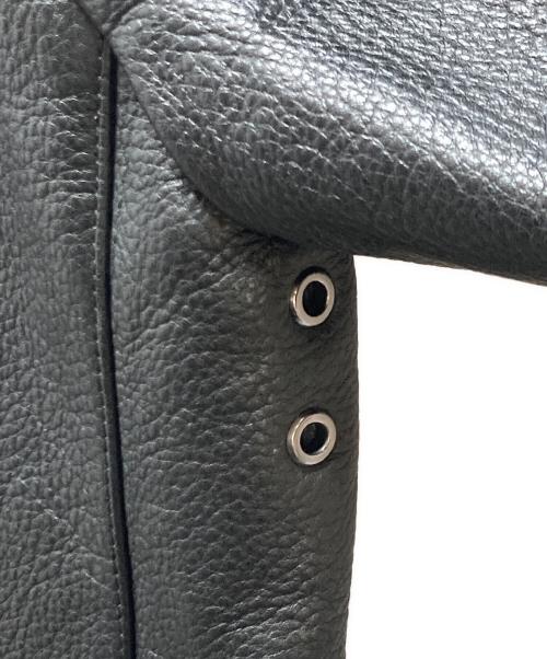 COACH（コーチ）COACH (コーチ) COACH シングルライダースジャケット ブラック サイズ:Sの古着・服飾アイテム