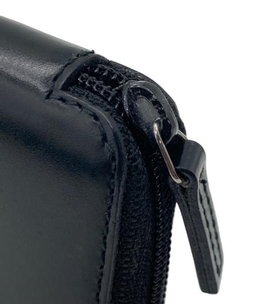 GUCCI（グッチ）GUCCI (グッチ) GUCCI レザーコインケース ブラックの古着・服飾アイテム