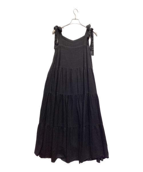 Katrin（カトリン）Katrin (カトリン) ノースリーブワンピース ブラック サイズ:FREEの古着・服飾アイテム