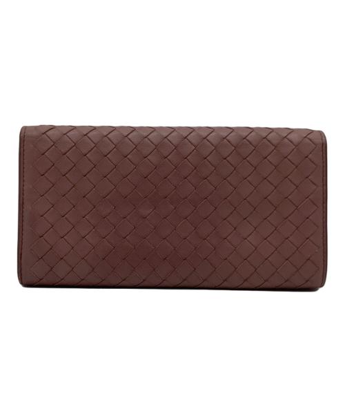 BOTTEGA VENETA（ボッテガベネタ）BOTTEGA VENETA (ボッテガベネタ) BOTTEGA VENETA 長財布 ピンクの古着・服飾アイテム