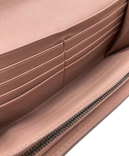 BOTTEGA VENETA（ボッテガベネタ）BOTTEGA VENETA (ボッテガベネタ) BOTTEGA VENETA 長財布 ピンクの古着・服飾アイテム