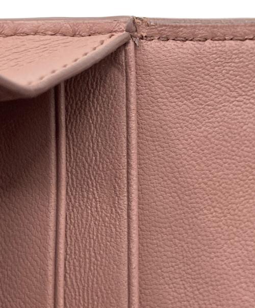 BOTTEGA VENETA（ボッテガベネタ）BOTTEGA VENETA (ボッテガベネタ) BOTTEGA VENETA 長財布 ピンクの古着・服飾アイテム