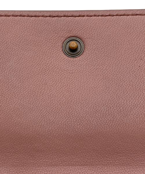 BOTTEGA VENETA（ボッテガベネタ）BOTTEGA VENETA (ボッテガベネタ) BOTTEGA VENETA 長財布 ピンクの古着・服飾アイテム