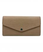 LOUIS VUITTONルイ ヴィトン）の古着「LOUIS VUITTON ポルトフォイユサラ」｜ベージュ