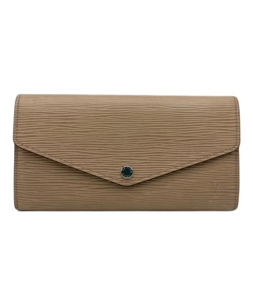 LOUIS VUITTON（ルイ ヴィトン）LOUIS VUITTON (ルイ ヴィトン) LOUIS VUITTON ポルトフォイユサラ ベージュの古着・服飾アイテム