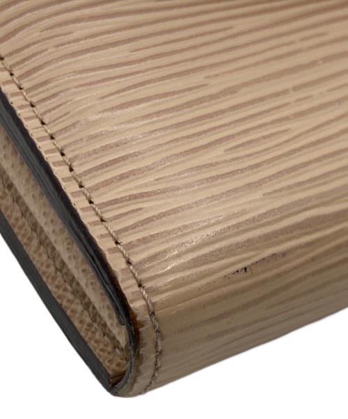 LOUIS VUITTON（ルイ ヴィトン）LOUIS VUITTON (ルイ ヴィトン) LOUIS VUITTON ポルトフォイユサラ ベージュの古着・服飾アイテム