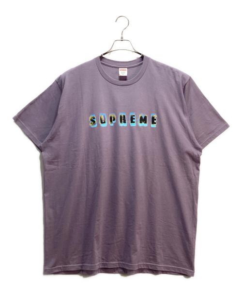 SUPREME（シュプリーム）SUPREME (シュプリーム) SUPREME Stencil Tee パープル サイズ:XXLの古着・服飾アイテム