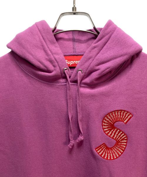 SUPREME（シュプリーム）SUPREME (シュプリーム) SUPREME Ｓ Logo Hooded Sweatshirt パープル サイズ:Mの古着・服飾アイテム