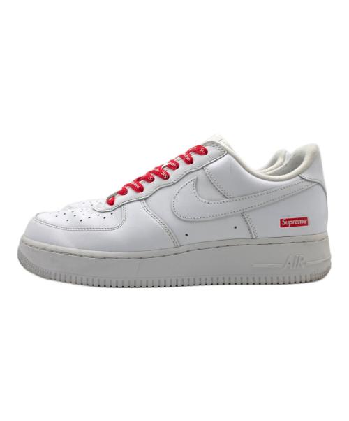 NIKE（ナイキ）NIKE (ナイキ) SUPREME (シュプリーム) SUPREME × NIKE AIR FORCE 1 LOW ホワイト サイズ:US 9.5の古着・服飾アイテム
