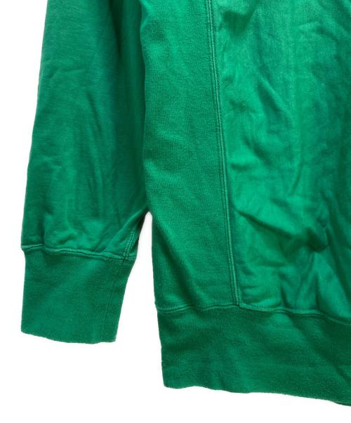 AURALEE（オーラリー）AURALEE (オーラリー) AURALEE スウェットプルオーバー グリーン サイズ:4の古着・服飾アイテム