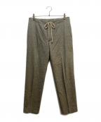 AURALEEオーラリー）の古着「SUPER SOFT FLANNEL SLACKS」｜グレー