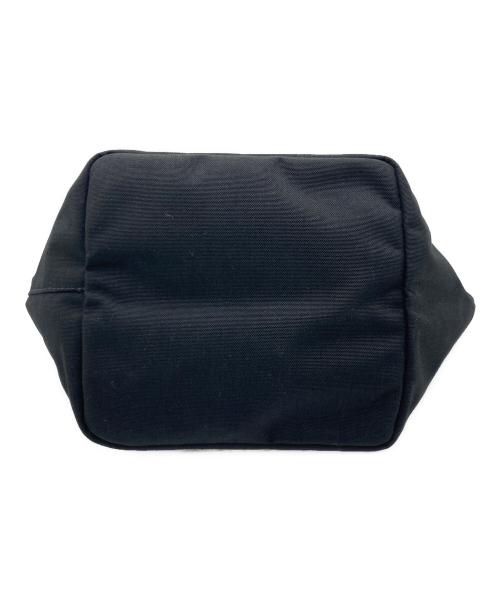 Herve Chapelier（エルベシャプリエ）Herve Chapelier (エルベシャプリエ) コーデュラ舟型トートS ブラック×ブラウンの古着・服飾アイテム