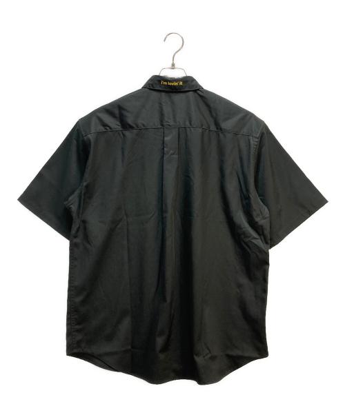 graniph（グラニフ）graniph (グラニフ) What′s in the Burger ルーズフィット半袖シャツ グレー サイズ:Lの古着・服飾アイテム