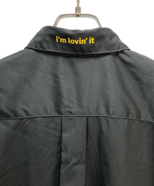 graniph（グラニフ）graniph (グラニフ) What′s in the Burger ルーズフィット半袖シャツ グレー サイズ:Lの古着・服飾アイテム