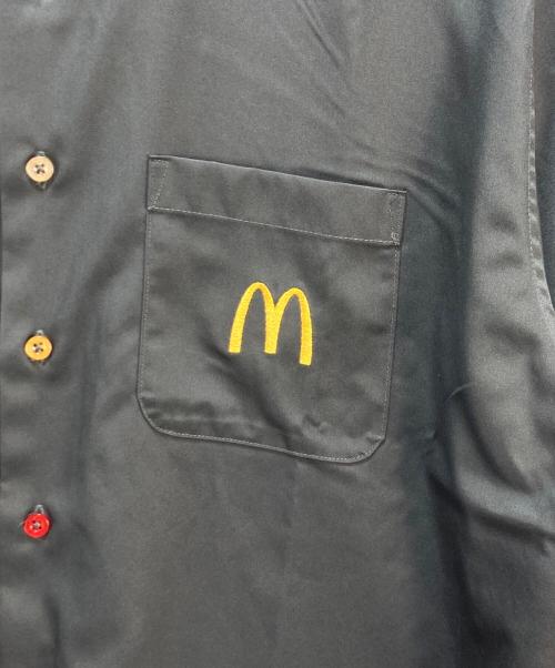 graniph（グラニフ）graniph (グラニフ) What′s in the Burger ルーズフィット半袖シャツ グレー サイズ:Lの古着・服飾アイテム