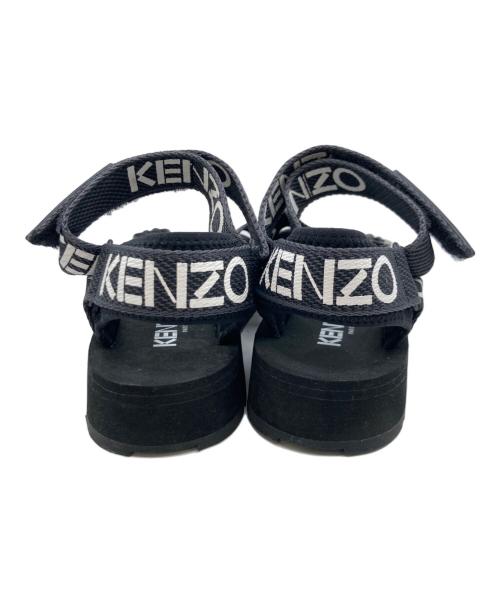 KENZO（ケンゾー）KENZO (ケンゾー) ビーチサンダル ブラック サイズ:36の古着・服飾アイテム