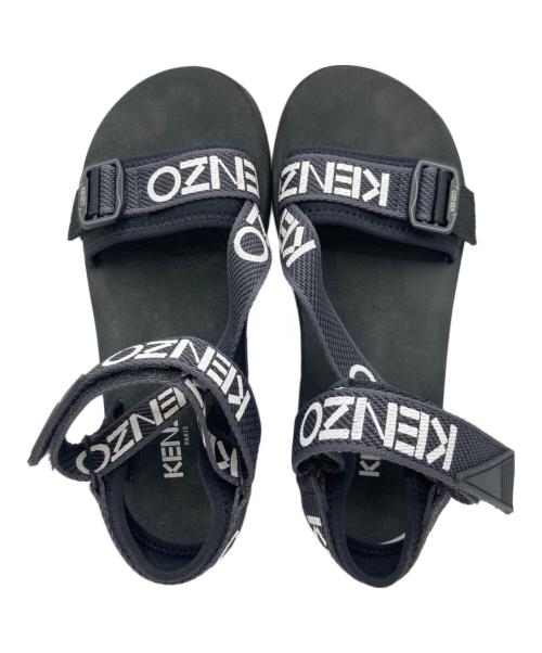 KENZO（ケンゾー）KENZO (ケンゾー) ビーチサンダル ブラック サイズ:36の古着・服飾アイテム