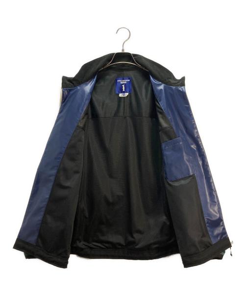 JUNYA WATANABE COMME des GARCONS（(ジュンヤワタナベ コムデギャルソン）JUNYA WATANABE COMME des GARCONS ((ジュンヤワタナベ コムデギャルソン) ジャミロクワイ バイカラーブルゾン グリーン×ネイビー サイズ:Mの古着・服飾アイテム