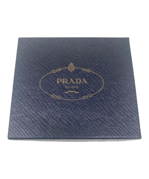 PRADA（プラダ）PRADA (プラダ) キーリング ゴールド×カーキの古着・服飾アイテム