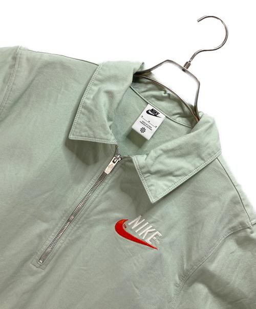 NIKE（ナイキ）NIKE (ナイキ) 半袖シャツ ミントグリーン サイズ:Mの古着・服飾アイテム