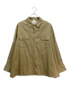 SHINYA KOZUKA×Dickiesシンヤコズカ×ディッキーズ）の古着「Giant Work Shirt」｜ベージュ