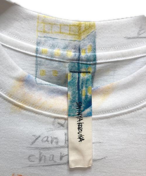 SHINYA KOZUKA（シンヤコズカ）SHINYA KOZUKA (シンヤコズカ) THE PAINTING CITY SCENERY ホワイト サイズ:Sの古着・服飾アイテム