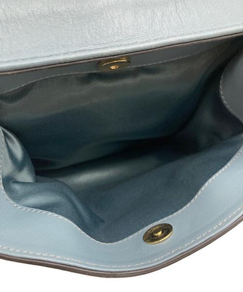 TOD'S（トッズ）TOD'S (トッズ) TOD'S フラワーハンドバッグ ブラック×ブルーの古着・服飾アイテム