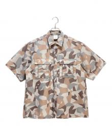 DAIWA（ダイワ）の古着「DAIWA 半袖シャツ」｜グレー×ベージュ