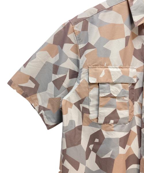 DAIWA（ダイワ）DAIWA (ダイワ) DAIWA 半袖シャツ グレー×ベージュ サイズ:Mの古着・服飾アイテム