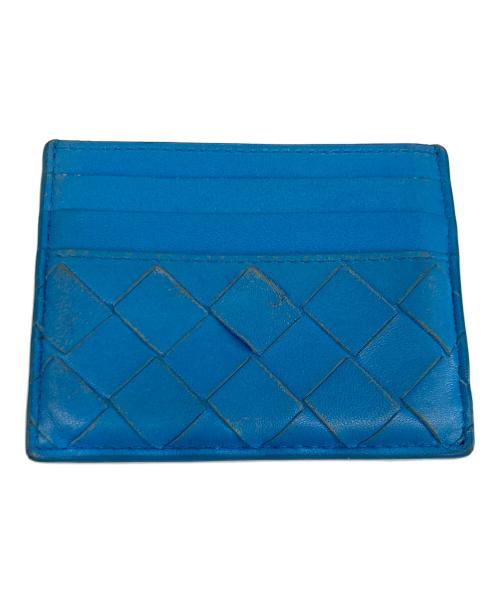 BOTTEGA VENETA（ボッテガベネタ）BOTTEGA VENETA (ボッテガベネタ) カードケース スカイブルーの古着・服飾アイテム