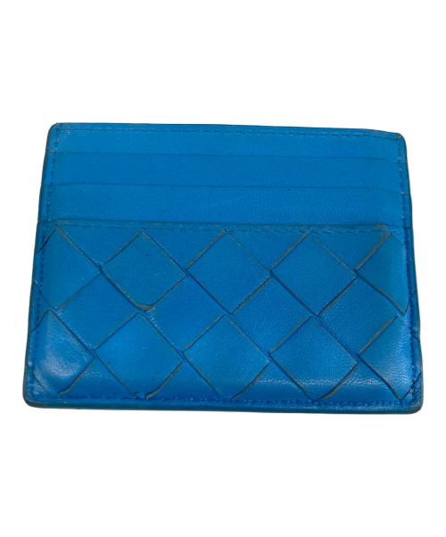 BOTTEGA VENETA（ボッテガベネタ）BOTTEGA VENETA (ボッテガベネタ) カードケース スカイブルーの古着・服飾アイテム