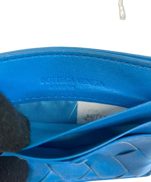 BOTTEGA VENETA（ボッテガベネタ）BOTTEGA VENETA (ボッテガベネタ) カードケース スカイブルーの古着・服飾アイテム
