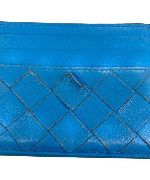 BOTTEGA VENETA（ボッテガベネタ）BOTTEGA VENETA (ボッテガベネタ) カードケース スカイブルーの古着・服飾アイテム