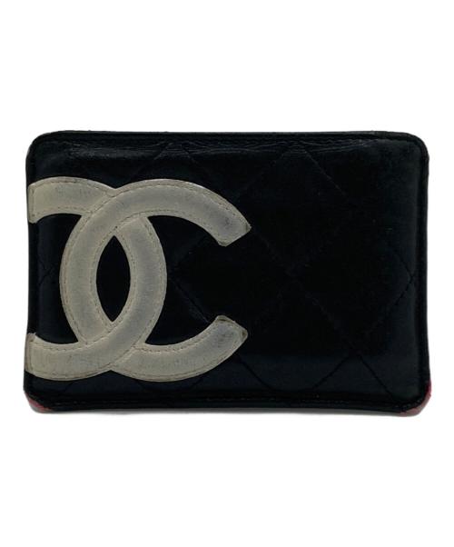 CHANEL（シャネル）CHANEL (シャネル) CHANEL カンボン ココマーク  カードケース ブラックの古着・服飾アイテム