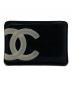CHANEL（シャネル）の古着「CHANEL カンボン ココマーク  カードケース」｜ブラック