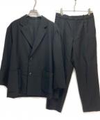 MARKAWAREマーカウェア）の古着「セットアップスーツ」｜ブラック