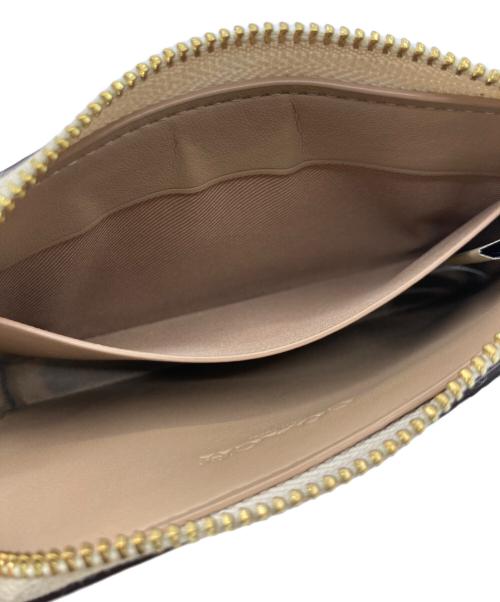 COACH（コーチ）COACH (コーチ) COACH キーリング付き カードケース アイボリーの古着・服飾アイテム