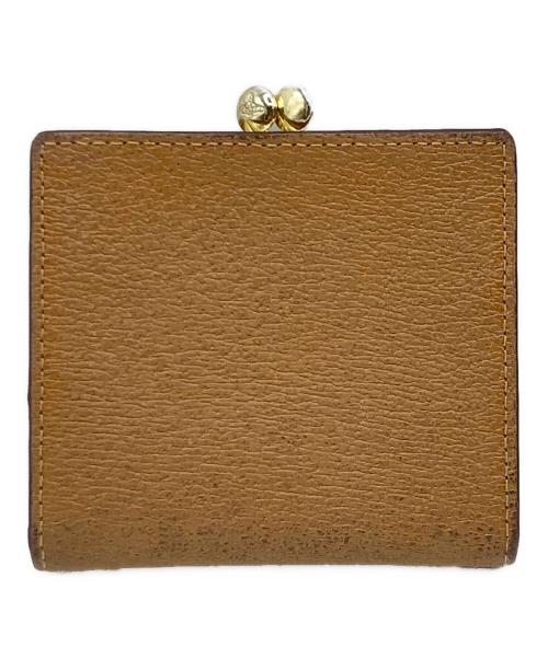 Vivienne Westwood（ヴィヴィアンウエストウッド）Vivienne Westwood (ヴィヴィアンウエストウッド) Vivienne Westwood 口金二つ折りミニ財布 ブラウンの古着・服飾アイテム