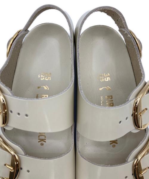 BIRKENSTOCK（ビルケンシュトック）BIRKENSTOCK (ビルケンシュトック) Milano Big Buckle ホワイト サイズ:35の古着・服飾アイテム