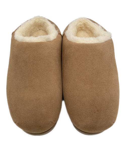 UGG（アグ）UGG (アグ) W PUMPED SLIDE ベージュ サイズ:USA 5の古着・服飾アイテム