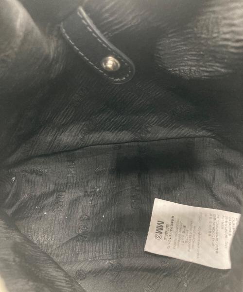 MM6 Maison Margiela（エムエムシックスメゾンマルジェラ）MM6 Maison Margiela (エムエムシックスメゾンマルジェラ) MM6 Maison Margiela ジャパニーズナノショルダーバッグ ブラックの古着・服飾アイテム