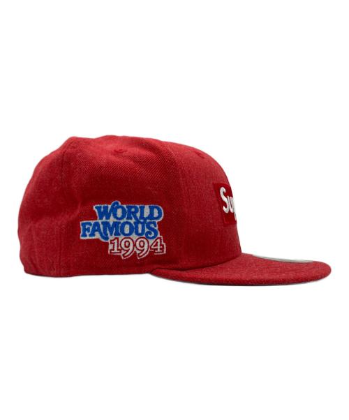 SUPREME（シュプリーム）SUPREME (シュプリーム) New Era (ニューエラ) SUPREME × New Era World Famous Box Logo レッドの古着・服飾アイテム