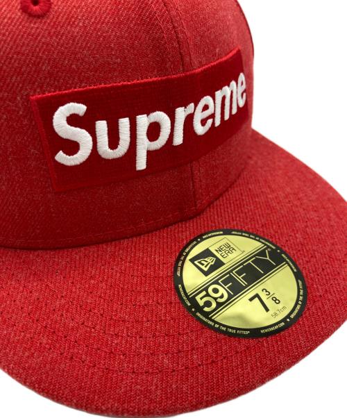 SUPREME（シュプリーム）SUPREME (シュプリーム) New Era (ニューエラ) SUPREME × New Era World Famous Box Logo レッドの古着・服飾アイテム