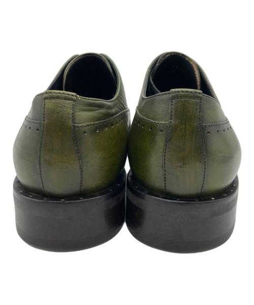 LANVIN（ランバン）LANVIN (ランバン) LANVIN ストレートチップドレスシューズ オリーブ サイズ:25 1/2の古着・服飾アイテム